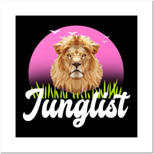 JUNGLIST  - Lion Posters and Art